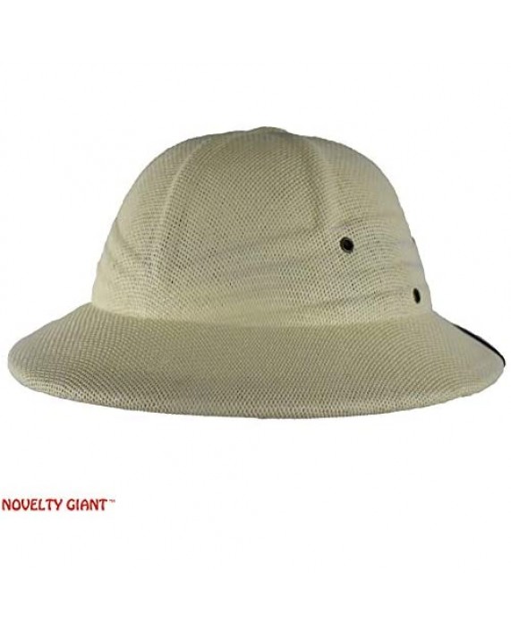 NOVELTY GIANT WWW.NOVELTYGIANT.COM Seagrass Pith Safari Jungle Helmet Hat
