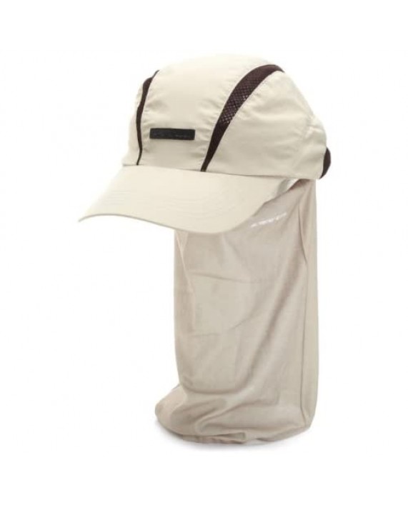 Seirus Innovation 3901 Shanty Quick Shade Hat Cap with Built-In Pull Down Face and Neck Protection