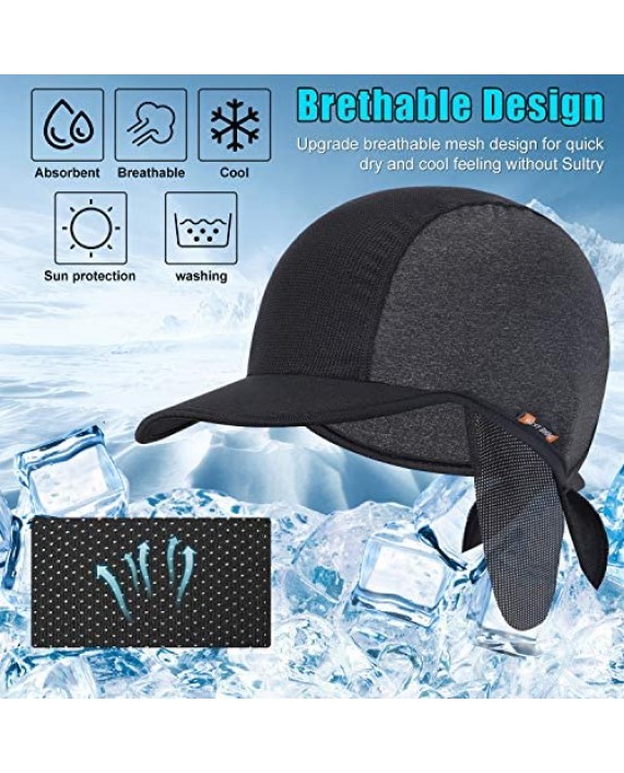Summer Ice Silk Balaclava Mask Breathable Cooling Neck Gaiter Fishing Cycling