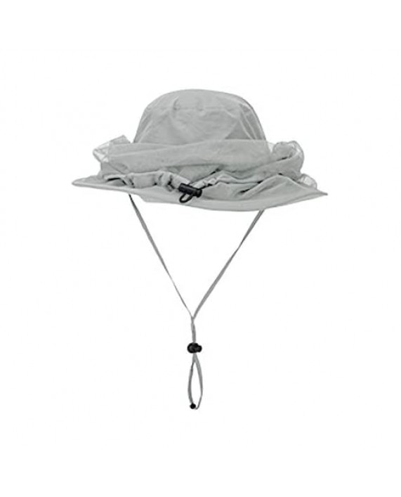 Surblue Mosquito Head Net Hat Outdoor Fishing Hiking Sun Cap Neck Face Flap Portect Hat UPF50+