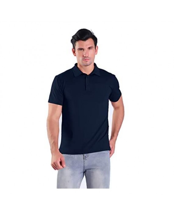 Men's T Shirts Dry Fit Workout Short Sleeve Athletic Sports Summer Tees
