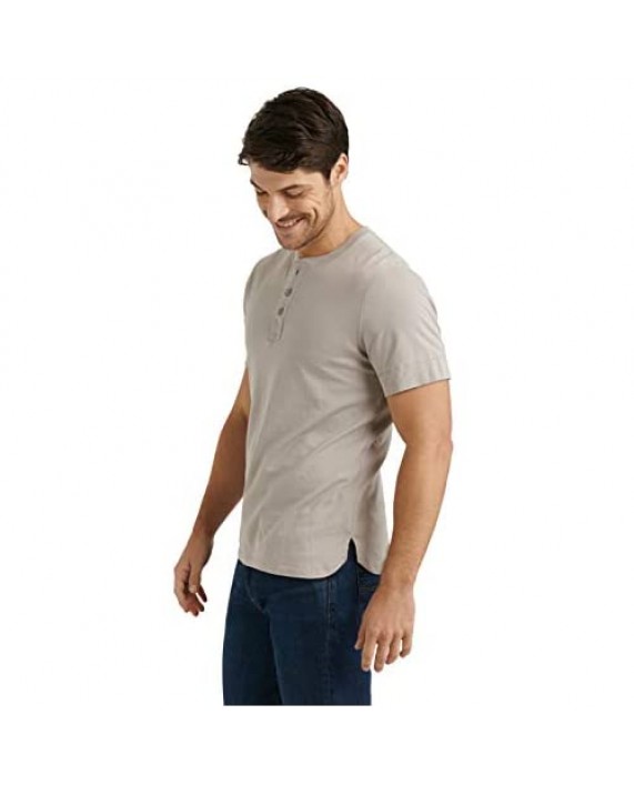 Lucky Brand Men's Short Sleeve Henley Shirt