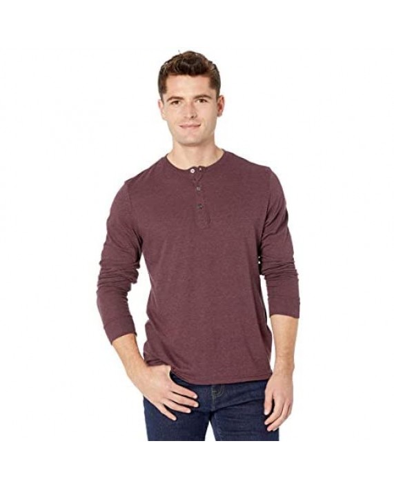Mens Threads 4 Thought - Triblend Long Sleeve Henley