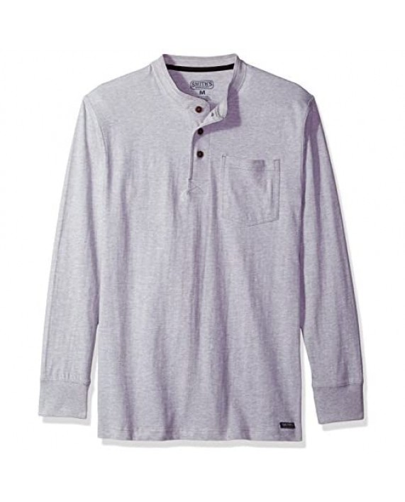 Smith's Workwear Men's Long Tail Henley