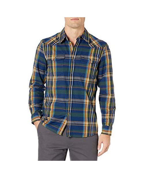  Brand - Goodthreads Men's Long-Sleeve Slim-fit Western Shirt