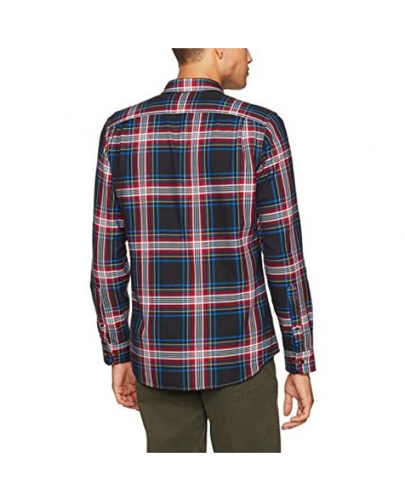 Brand - Goodthreads Men’s Slim-Fit Long-Sleeve Plaid Twill Shirt