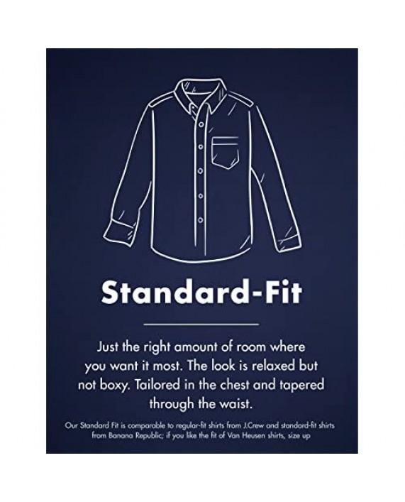 Brand - Goodthreads Men's Standard-Fit Long-Sleeve Linen and Cotton Blend Shirt