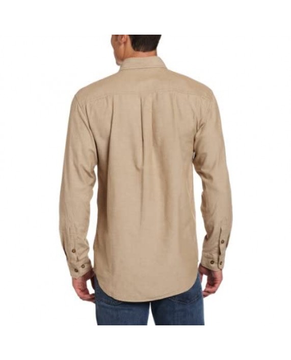 Carhartt Men's Long-Sleeve Lightweight Chambray Button-Front Relaxed-Fit Shirt S202