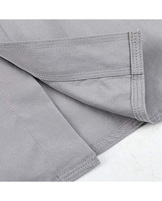 EXCELLENT ELITE SPANKER Men’s 100% Pure Silk Short Sleeves Shirt Casual Camp Shirt
