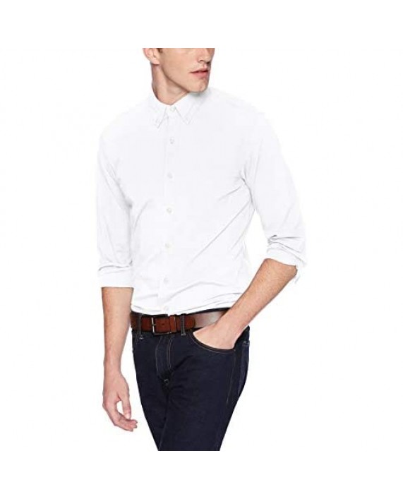 J.Crew Mercantile Men's Slim-fit Long-Sleeve Solid Shirt