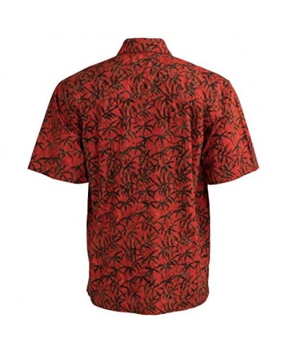 Johari West Moonlight Forest Tropical Hawaiian Batik Shirt