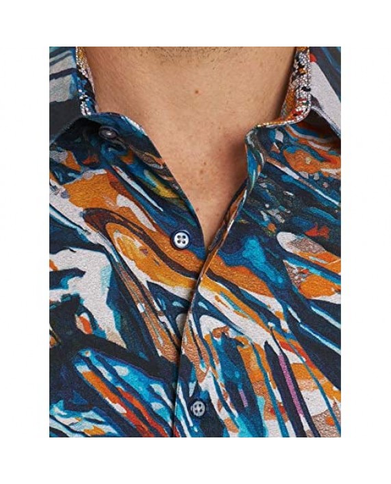 Robert Graham Men's Beachmont S/S Woven Shirt