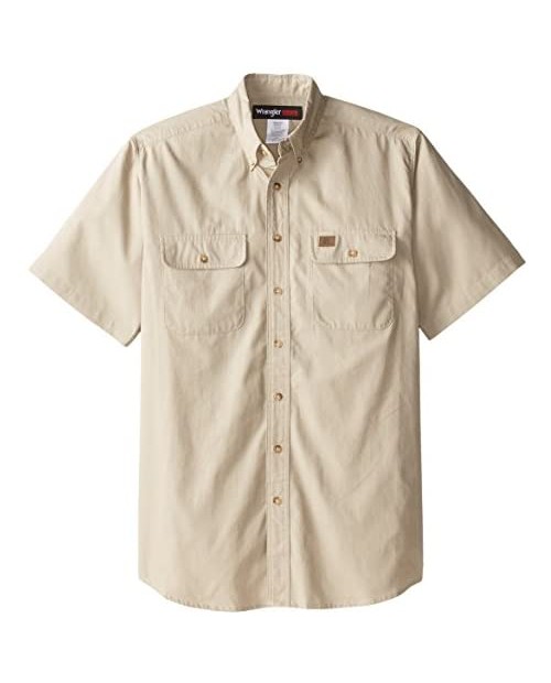 Wrangler Riggs Workwear Men's Short Sleeve Riptop Work Shirt