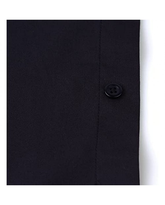 Amanti Black Colored Men's Dress Shirt Classic Style 17.5-34/35