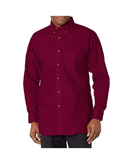 Red Kap Men's Poplin Dress Shirt