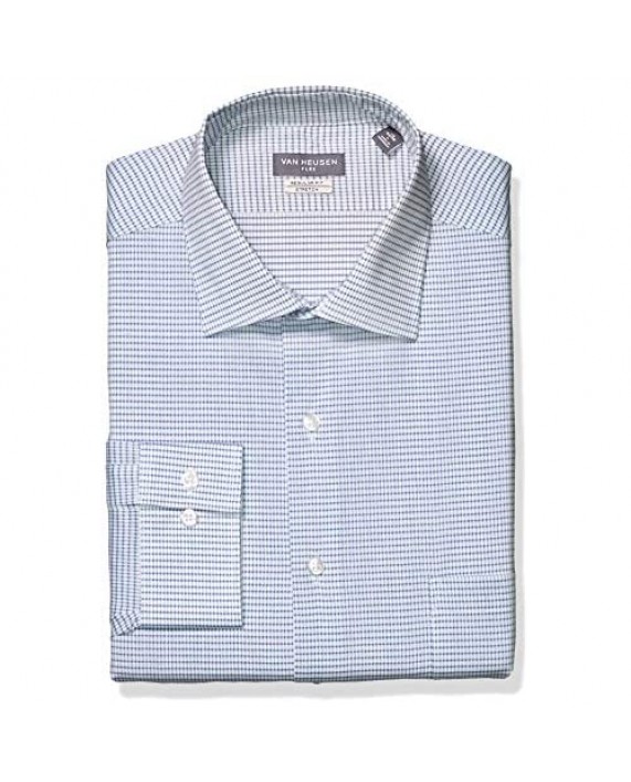 Van Heusen Men's Fit Dress Shirt Flex Collar Check (Big and Tall)