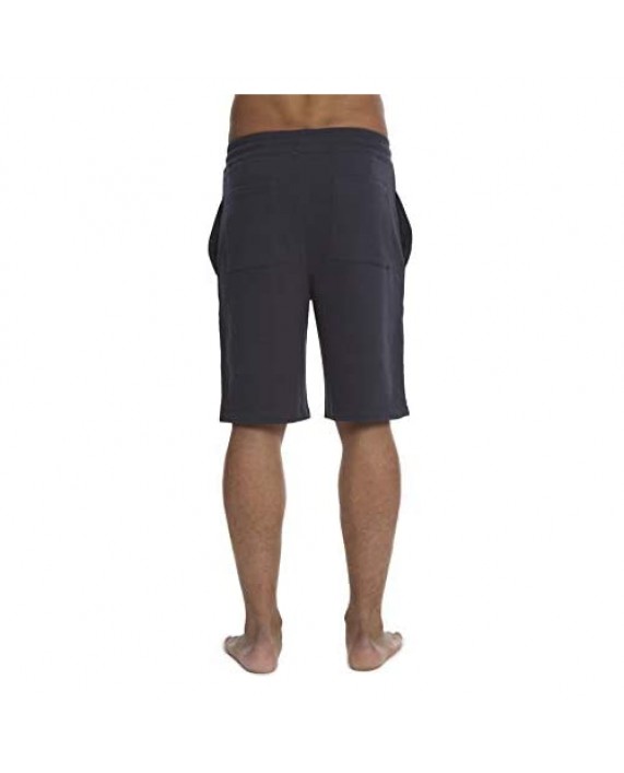 Barefoot Dreams Malibu Collection Men’s Brushed Jersey Short Drawstring Shorts Workout/Gym Clothes
