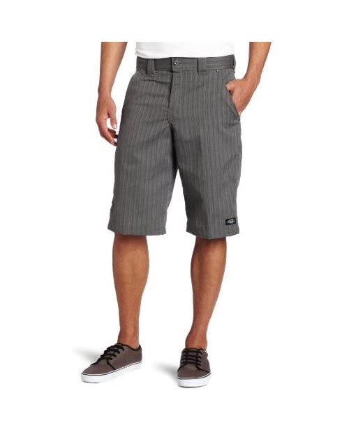 Dickies Mens 13-Inch Regular-Fit Shadow Stripe Short