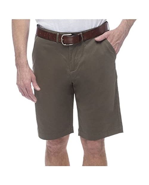Jachs Men's Sateen Flat Front Shorts