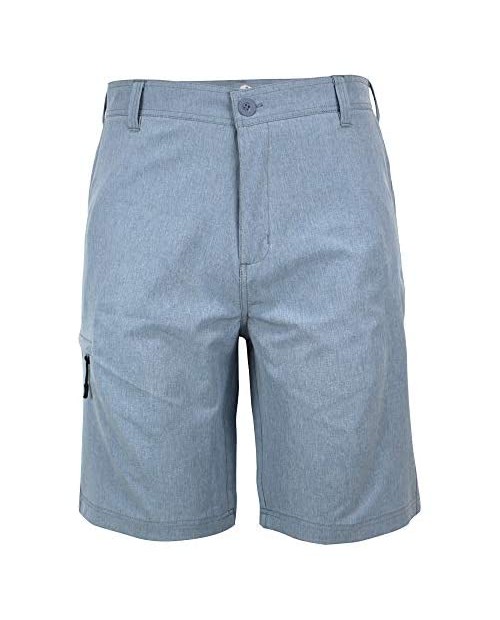Men’s Amphibian Hybrid Shorts Quick Dry Chino Golf Short Pants Athletic Casual Board Shorts/Walk Short