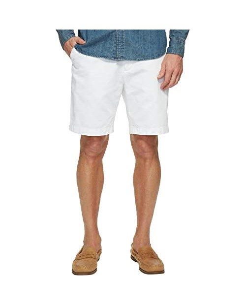 Nautica Men's Cotton Twill Flat Front Chino Deck Short