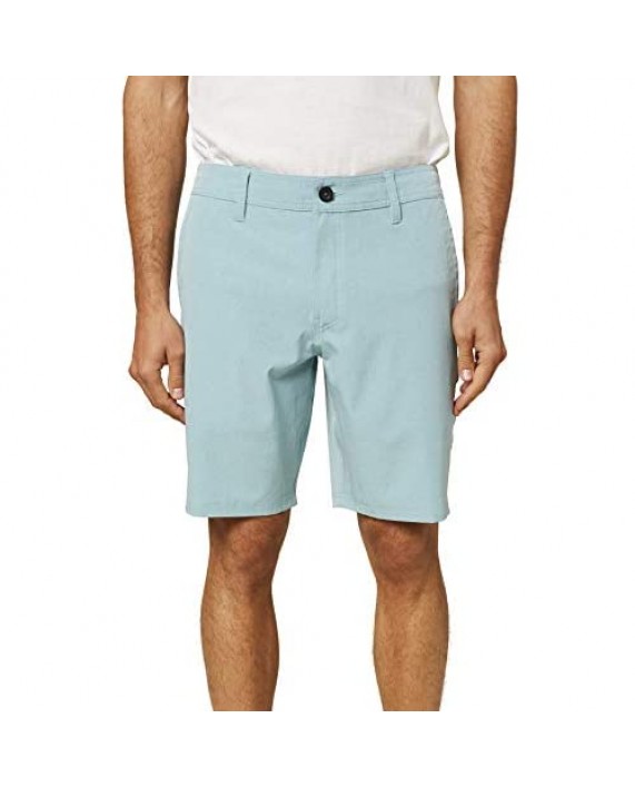 O'NEILL Mens Hybrid Series Fixed Waist 19 Inch Turquoise/Reserve Heather 19 33