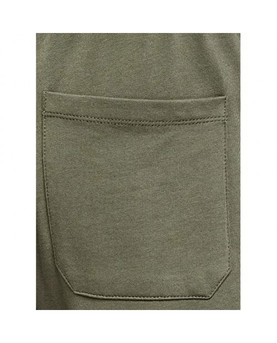 oodji Ultra Men's Cotton Shorts with Drawstrings