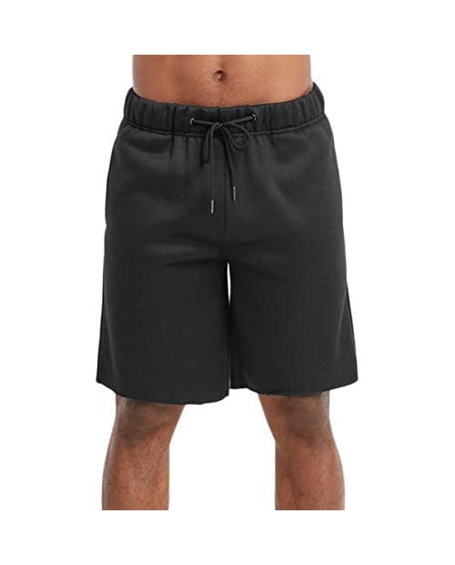 ToBeInStyle Men's Comfortable Knee High Drawstring Waist Sporty Athletic Shorts