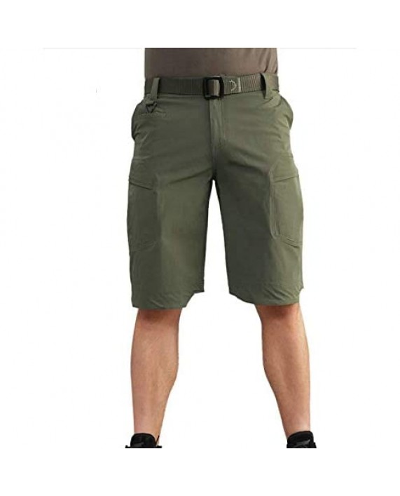 ANTARCTICA Men's Tactical Cargo Shorts Lightweight Waterproof Ripstop Summer Casual Hiking Pants