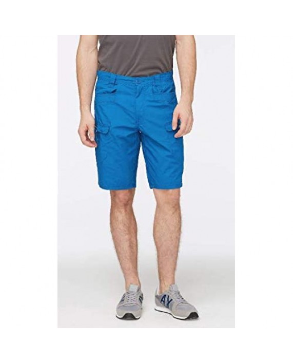 Armani Exchange AIX Utility Cargo Shorts in Blue