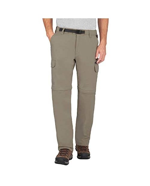 BC Clothing Mens Lightweight Convertible Stretch Cargo Pants & Shorts