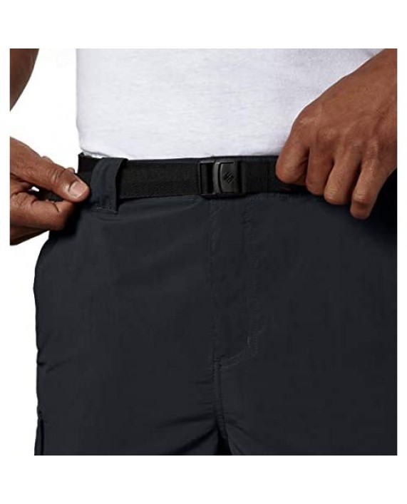 Columbia Sportswear Men's Big and Tall Silver Ridge Cargo Shorts Black 50 x 10