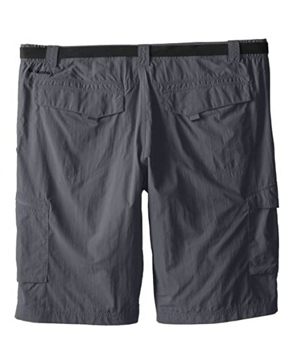 Columbia Sportswear Men's Big and Tall Silver Ridge Cargo Shorts Grill 42 x 10