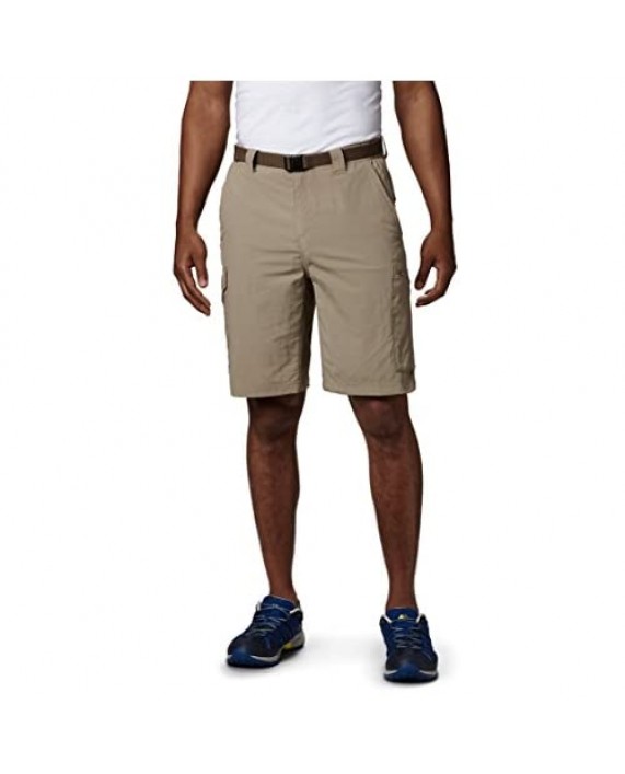 Columbia Sportswear Men's Big and Tall Silver Ridge Cargo Shorts Tusk 54 x 10