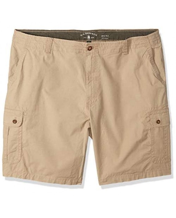 G.H. Bass & Co. Men's Big & Tall Big and Tall Ripstop Stretch Cargo Short