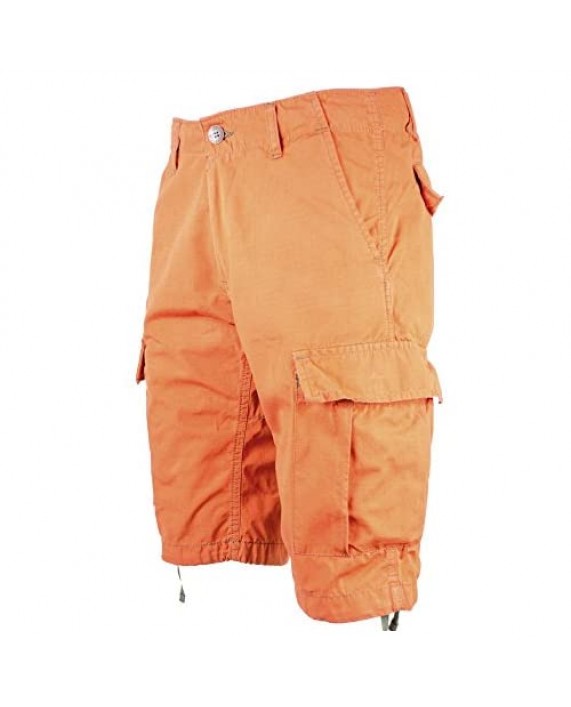 Molecule Men's Regular Fit Original Railers Cargo Shorts - Lightweight Cotton