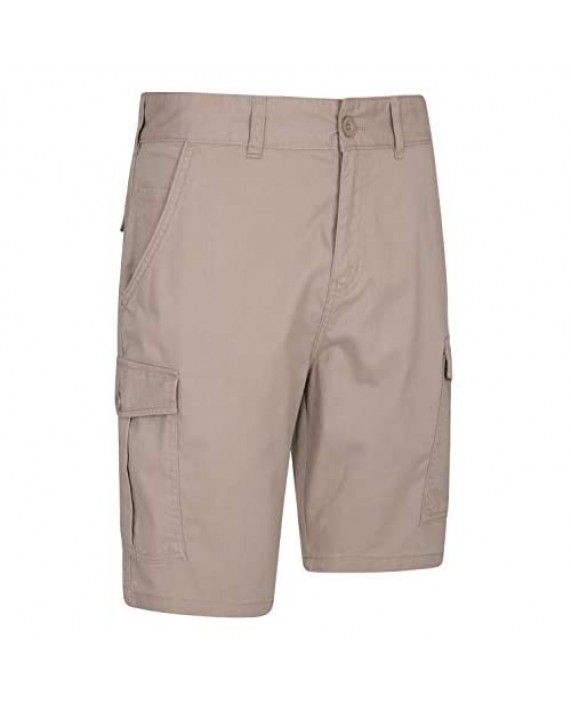 Mountain Warehouse Lakeside Mens Shorts - Twill Cotton Cargo Pants