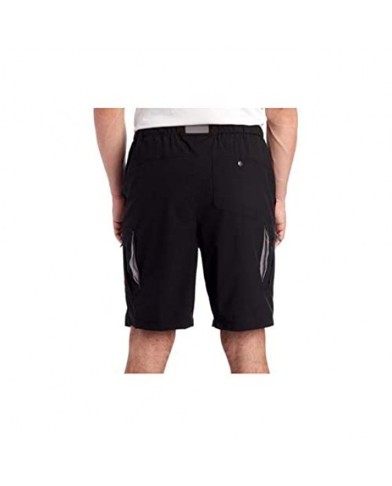 Reel Life Mens Hybrid Shorts with Cargo Pockets