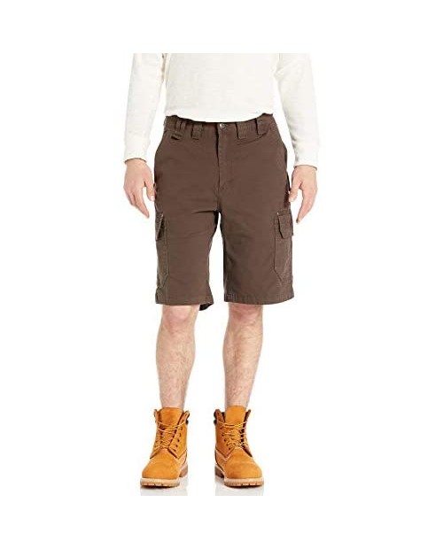 Smith's Workwear Men's 11" Relaxed Fit Stretch Duck Canvas Cargo Short