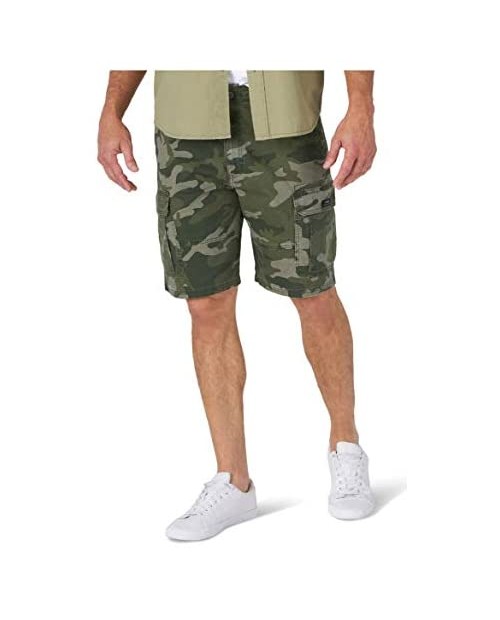 Wrangler Camo Relaxed Fit Stretch Cargo Shorts