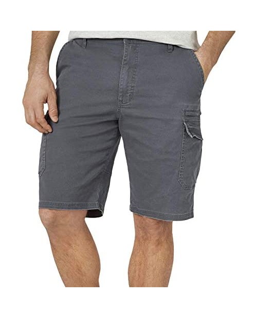 Wrangler Mens Nash Solid Cargo Shorts